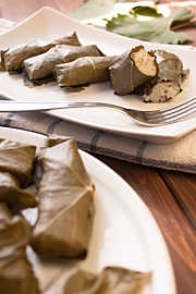 Stuffed Grape Leaves - Dolmades