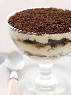 Peppermint Chocolate Trifle
